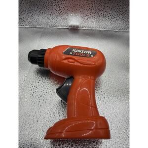 Junior Tools Kids Toy Orange And Black Drill
